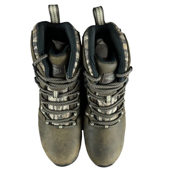 Merrell Moab Timber Thermo 8" WP EH Espresso Brown Boots Men's Sizes 8-13 - Picture 7 of 9